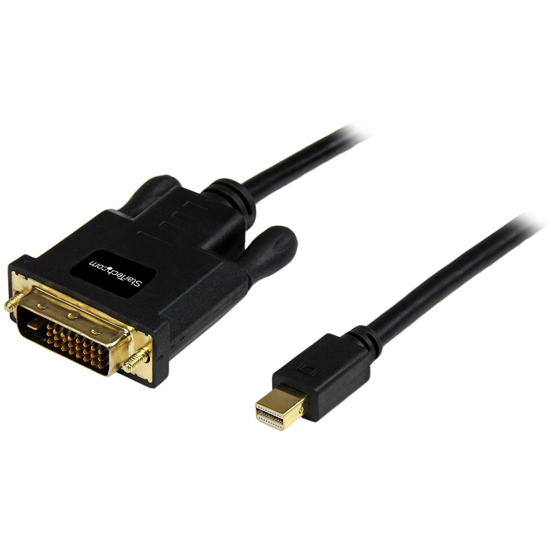 You Recently Viewed StarTech MDP2DVIMM10B 10ft (3m) Passive mDP 1.2 to DVI-D Single Link Cable Image